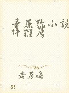 看原耽小说的软件推荐