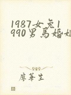 1987女兔1990男马婚姻好吗
