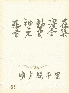 死神动漫在线观看免费全集