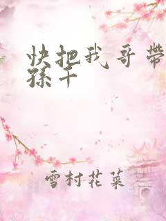 快把我哥带走 孙千