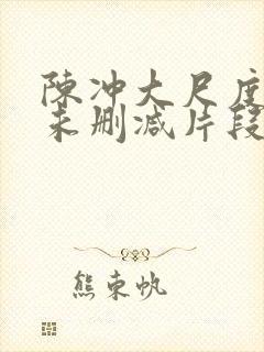 陈冲大尺度床戏未删减片段