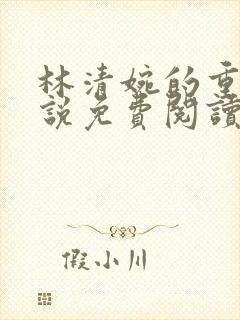 林清婉的重生小说免费阅读