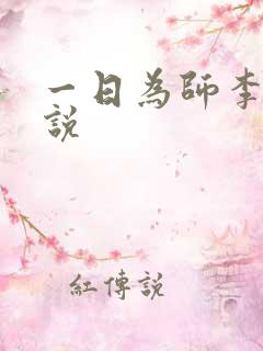 一日为师李超小说