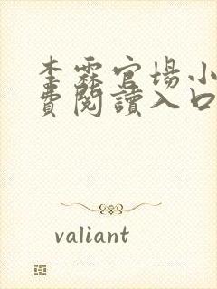 李霖官场小说免费阅读入口