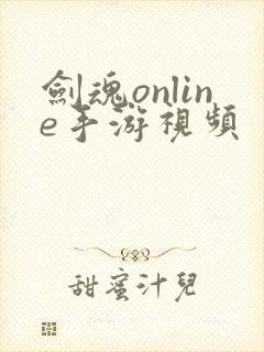 剑魂online手游视频