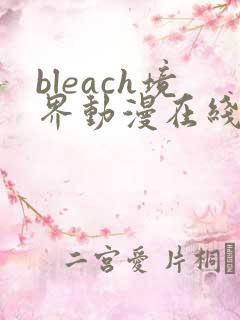 bleach境界动漫在线观看全集免费观看