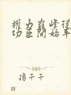 权力巅峰从一等功臣开始平步青云