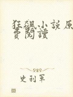 狂飙小说原著免费阅读