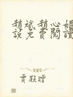 赵斌赵心媚的小说免费阅读