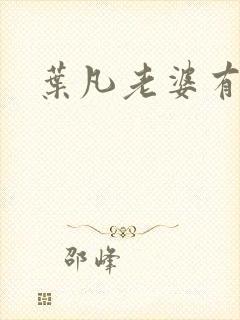 叶凡老婆有哪些