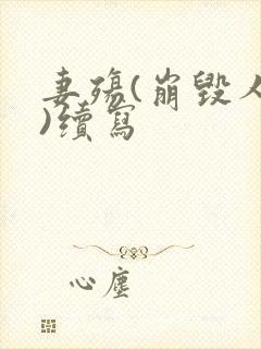 妻殇(崩毁人生)续写