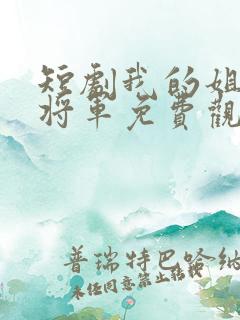 短剧我的姐姐是将军免费观看