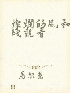 灿烂的风和海在线观看