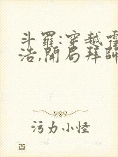 斗罗:穿越霍雨浩,开局拜师药老下载全本