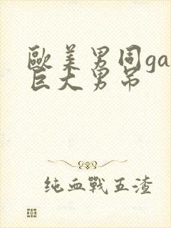 欧美男同gay巨大男吊