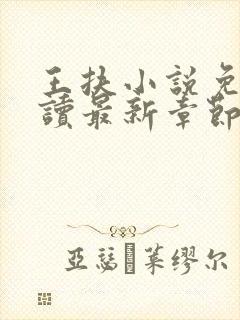 王扶小说免费阅读最新章节无弹窗