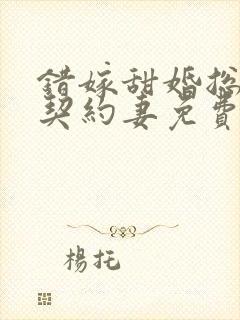 错嫁甜婚总裁的契约妻免费