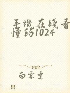 手机在线看片你懂的1024