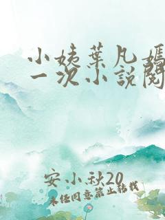 小姨叶凡嫣然第一次小说阅读