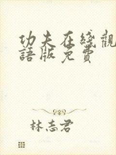 功夫在线观看国语版免费