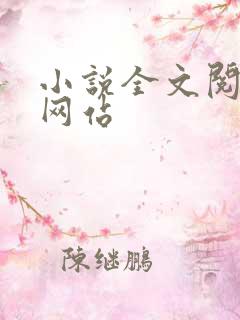 小说全文阅读的网站