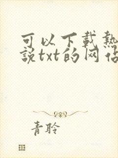 可以下载热门小说txt的网站