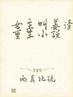 女主叫姜清婉的重生小说