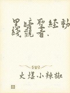 黑暗圣经动漫在线观看.