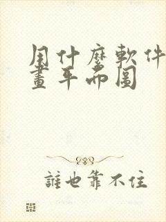 用什么软件可以画平面图