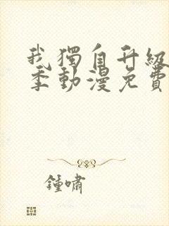 我独自升级第一季动漫免费完整版