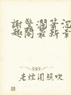 谢惊澜萧沉渊笔趣阁最新章节