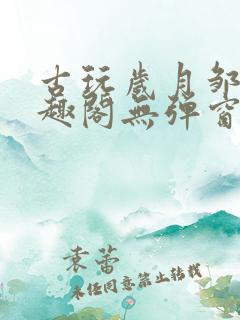 古玩岁月邹姨笔趣阁无弹窗