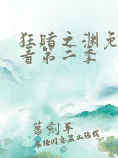 狂赌之渊免费观看第二季