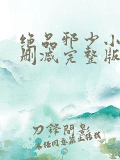 绝品邪少小说未删减完整版