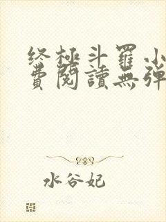 终极斗罗小说免费阅读无弹窗