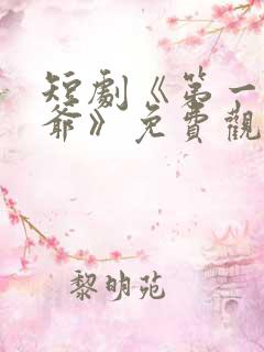 短剧《第一驸马爷》免费观看