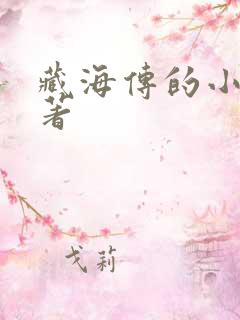 藏海传的小说原著