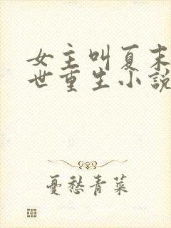 女主叫夏末的末世重生小说