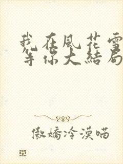 我在风花雪月里等你大结局