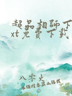 超品相师下载txt免费下载