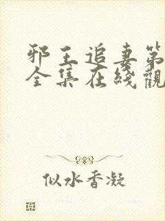 邪王追妻第二季全集在线观看免费