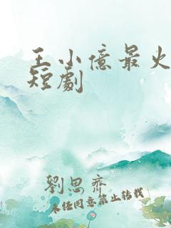 王小亿最火5部短剧