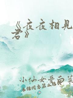 《夜夜相见不识君》