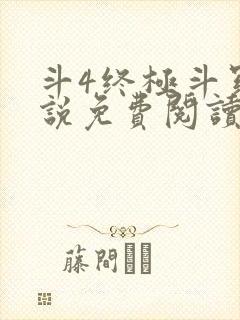 斗4终极斗罗小说免费阅读