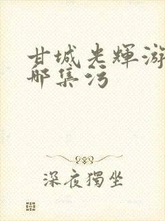 甘城光辉游乐园哪集污