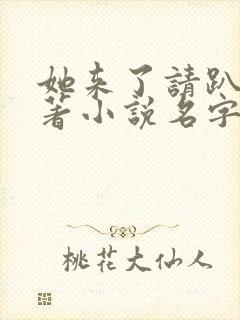 她来了请趴下原著小说名字怎么读