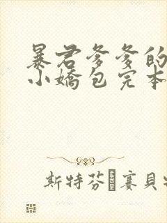 暴君爹爹的团宠小娇包完本