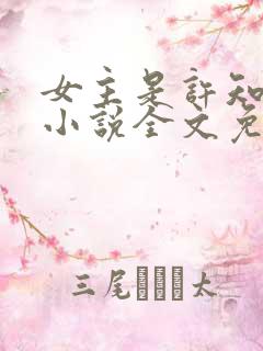 女主是许知意的小说全文免费阅读