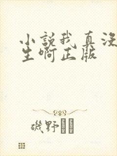 小说我真没想重生啊正版