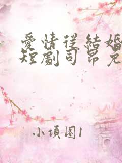 爱情从结婚开始短剧司昂免费观看